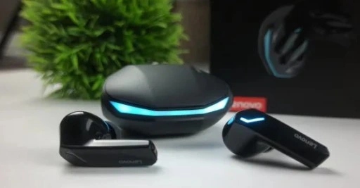 SŁUCHAWKI BEZPRZEWODOWE LENOVO GM2 PRO Z POWERBANK