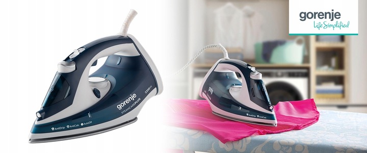 Żelazko parowe Gorenje SIH2200TQC 2200W 280ml
