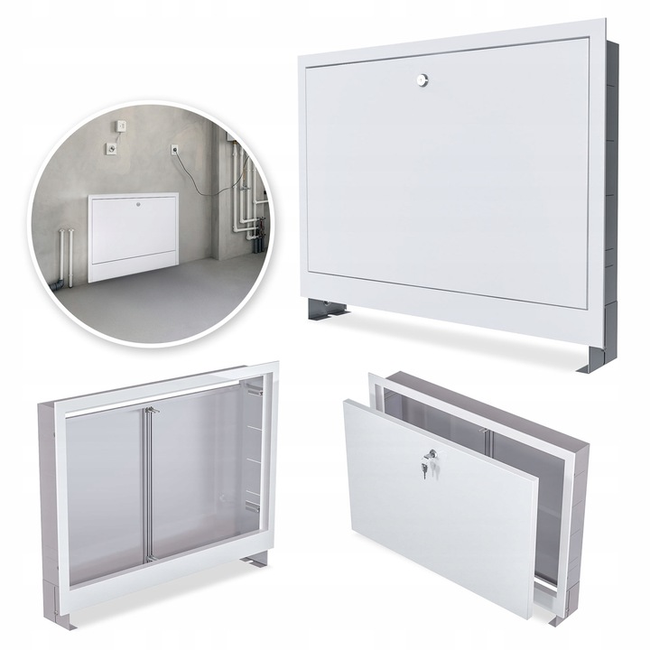 SZAFKA PODTYNKOWA DO ROZDZIELACZA 11-12 OBW SKRZYNKA ROZDZIELACZA