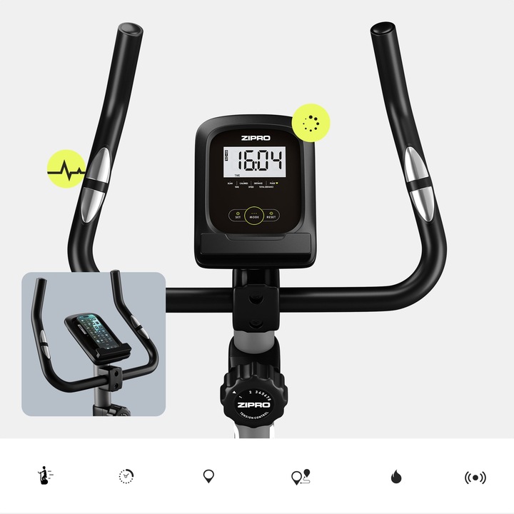 ROWEREK STACJONARNY rower treningowy Drift - Zipro