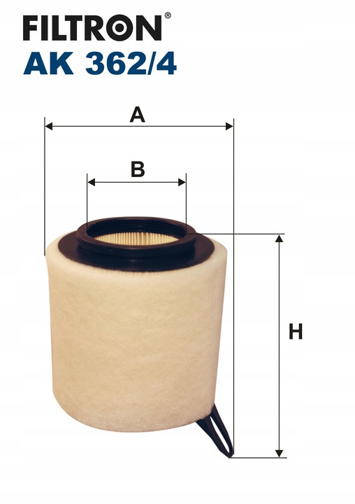 FILTR POWIETRZA FILTRON AK362/4