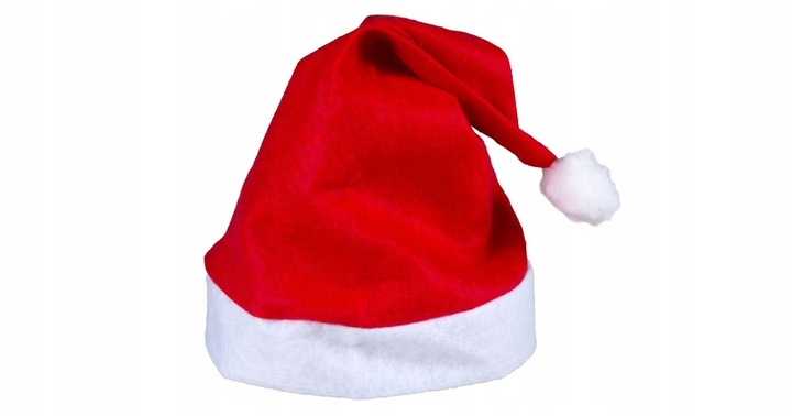 CZAPKA MIKOŁAJA 100 SZTUK