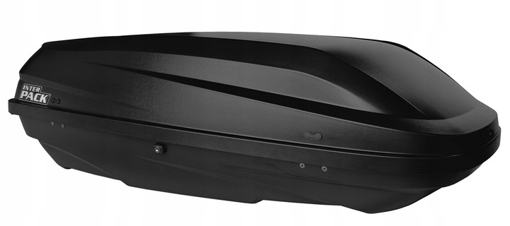 Box dachowy bagażnik Inter Pack Stella 440 czarny mat