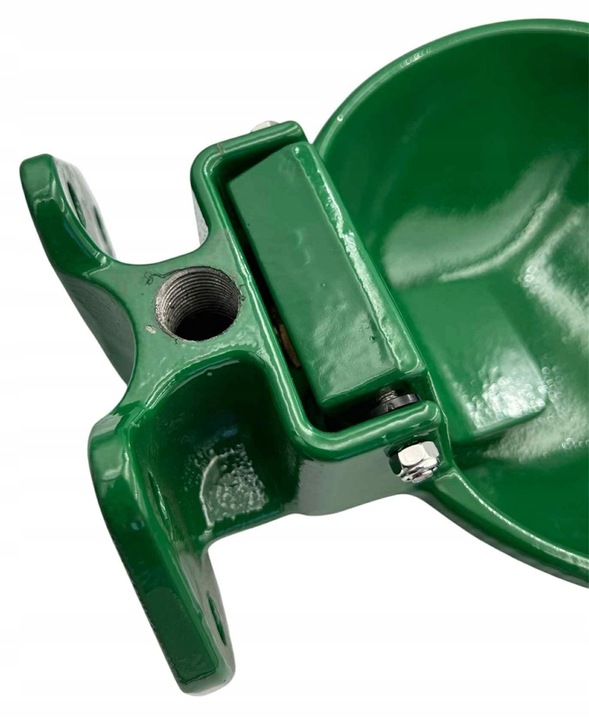 SOLIDNE POIDŁO MISKOWE ŻELIWNE DLA BYDŁA KONI 2 LITRY SZEROKI JĘZYK TYP 105