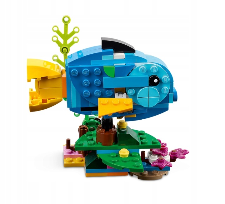 LEGO Creator 3 w 1 31136 Egzotyczna papuga 3w1 Żaba Ryba