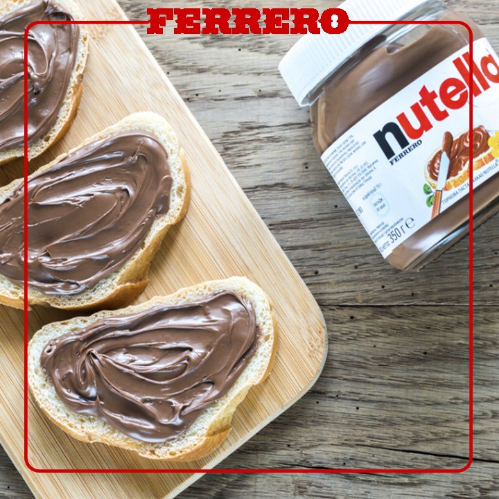 Pakiet 3 szt FERRERO KREM DO SMAROWANIA NUTELLA 350G