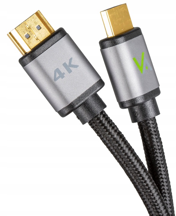 KABEL PRZEWÓD HDMI 2.0 HIGH SPEED 48bit TV PC PRO 3D 4K FHD/144Hz VAYOX 10m