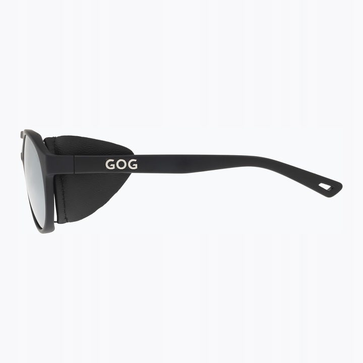 Okulary przeciwsłoneczne GOG Nanga matt black/silver mirror OS