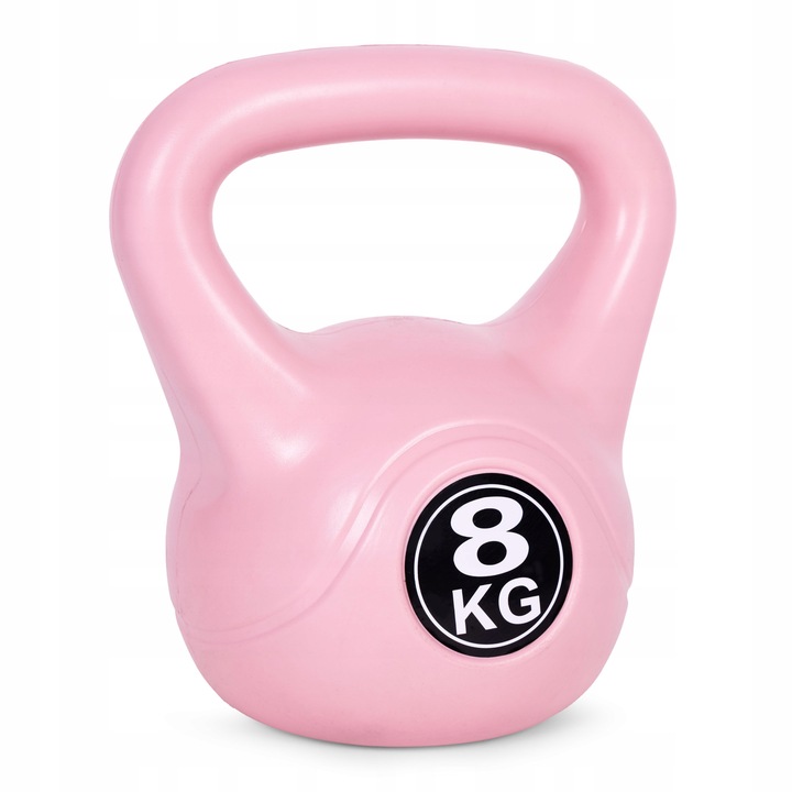 Kettlebell kettle 8 kg do ćwiczeń hantla kula odważnik obciążenie ciężar
