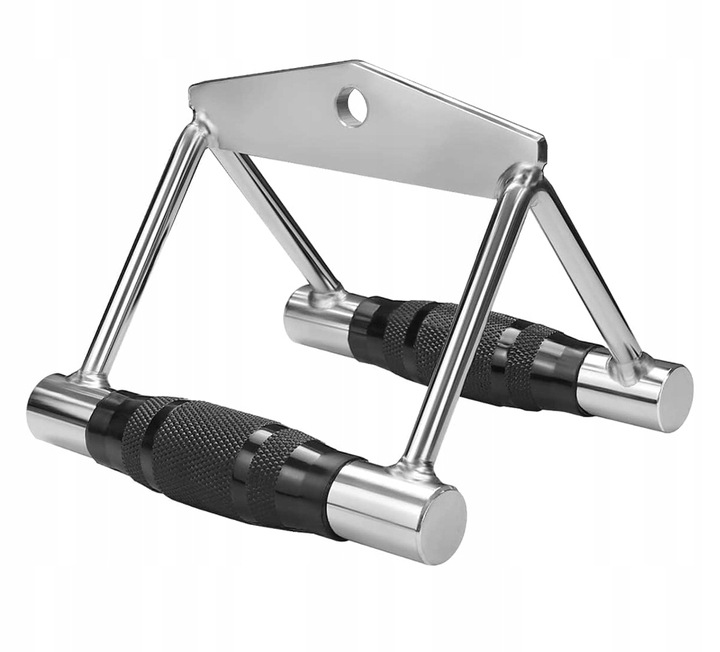 SZNUR UCHWYT DO WYCIĄGU LINA NA TRICEPS MASYWNA I SOLIDNA Z KARABIŃCZYKIEM