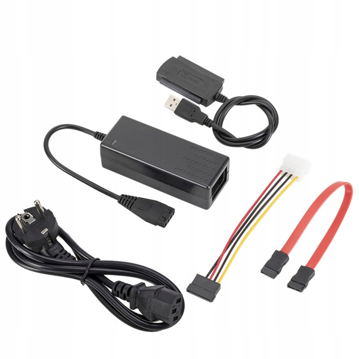 Adapter USB IDE 3,5 2,5 SATA ATA ZASILACZ MOLEX