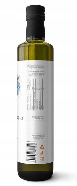 Olej z czarnuszki 250ml / BIOSWENA zimnotłoczony