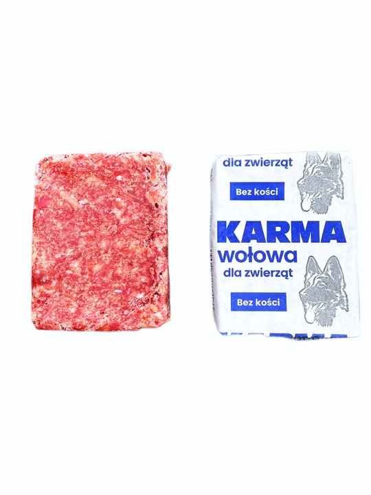 10KG MIĘSO MROŻONE 100% WOŁOWE KOSTKI DLA PSA BARF WOŁOWINA BEZ KOŚCI