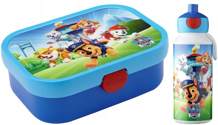 MEPAL LUNCHBOX ŚNIADANIÓWKA BIDON ZESTAW KANAPKI PSI PAW PATROL PUPS NO BPA