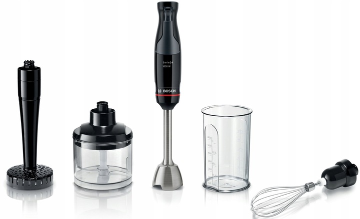 Blender ręczny Bosch MSM4B623 1000W Rozdrabniacz Końcówka do puree Mocny
