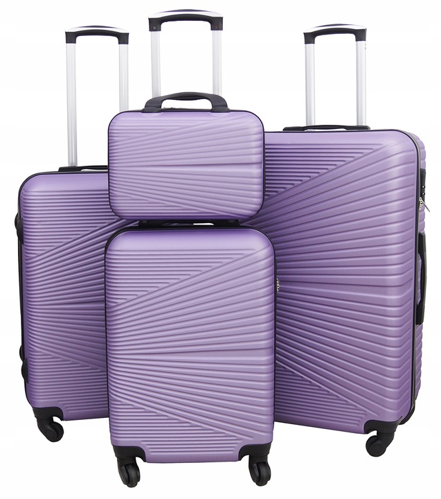 ZESTAW WALIZEK 4w1 WALIZKA PODRÓŻNA NA KÓŁKACH GRAVITT 1203