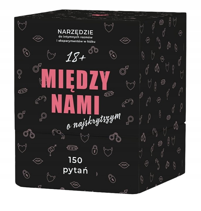 Memo Games MIĘDZY NAMI o najskrytszych 150 pytań gra 18+