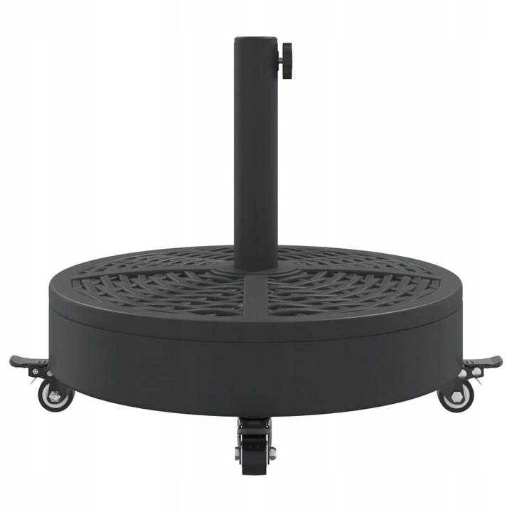 Podstawa do parasola, z kółkami, do słupków Ø