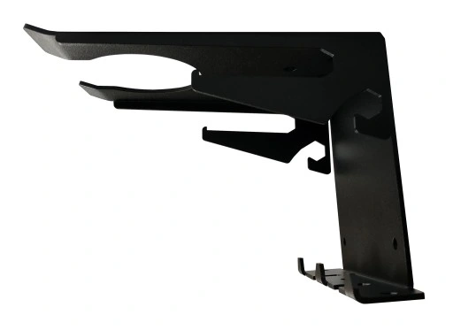 Wieszak uchwyt na kosę kosiarkę spalinową GRUBY MOCNY z haczykami otworami