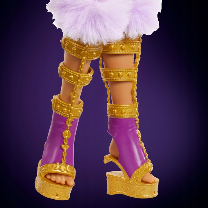 LALKA MONSTER HIGH CLAWDEEN WOLF POTWÓR MODOWA AKCESORIA FESTIWALOWE FEST