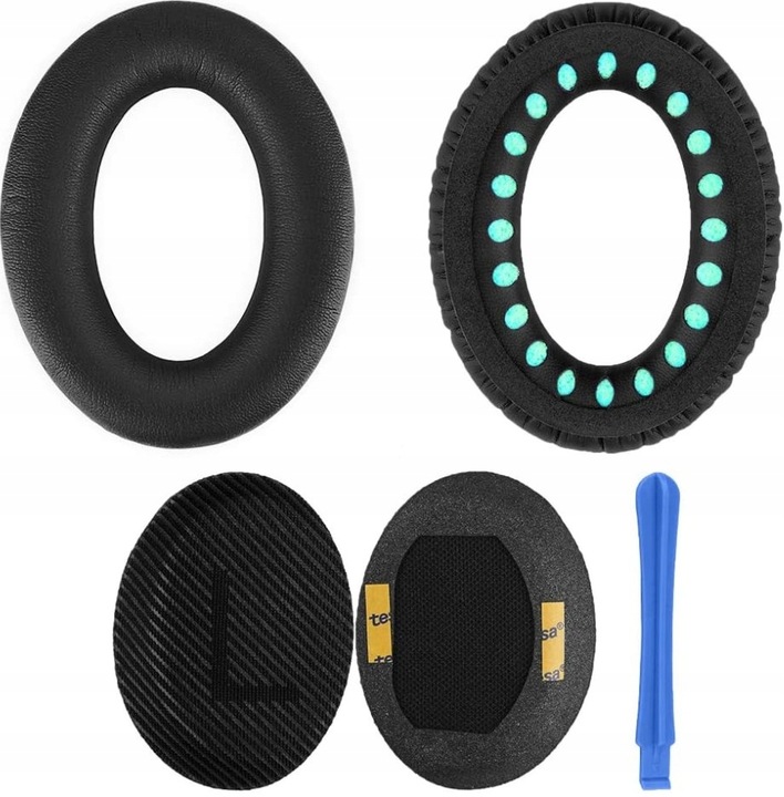 NAUSZNIKI PADY GĄBKI PODUSZKI DO BOSE QC45 QC35 I II QC25 QC15 QC2 AE2 TESA
