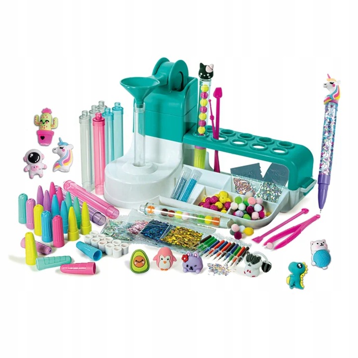 ZESTAW KREATYWNY ART FABRYKA DŁUGOPISÓW DIY PEN CREATOR STUDIO CLEMENTONI