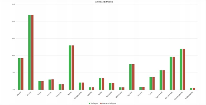 Kolagen wegański na skórę, włosy i stawy, 60kaps