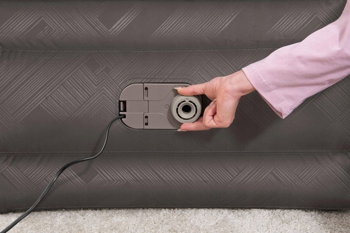 Materac Dmuchany Jednoosobowy Łóżko do Spania z Pompką 230V Bestway 69048