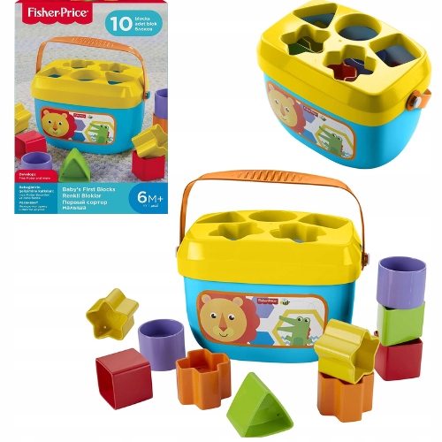 FISHER PRICE Pierwsze klocki malucha FFC84