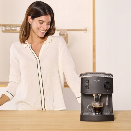 SOLAC KOLBOWY CIŚNIENIOWY EKSPRES DO KAWY AUTOMATYCZNY 20 BAR