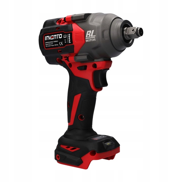 Klucz udarowy akumulatorowy 1/2" INVENTO A63 - samo urządzenie