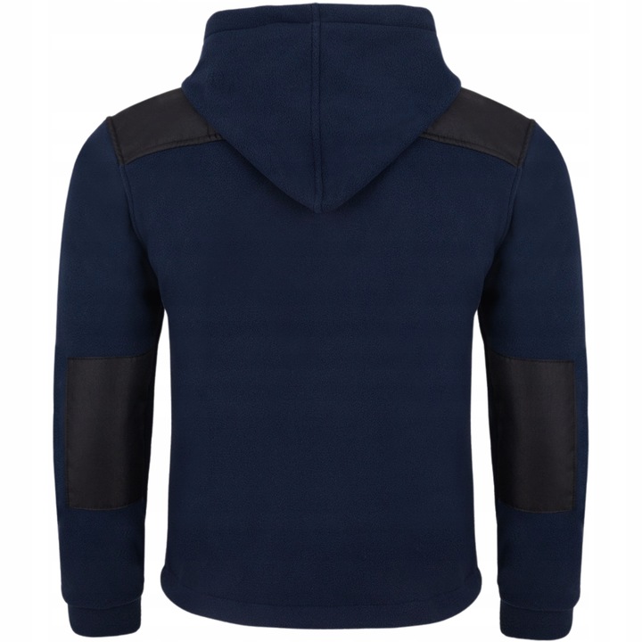 GRUBY POLAR ROBOCZY Bluza robocza POLAROWA z odpinanym KAPTUREM WZMOCNIONA