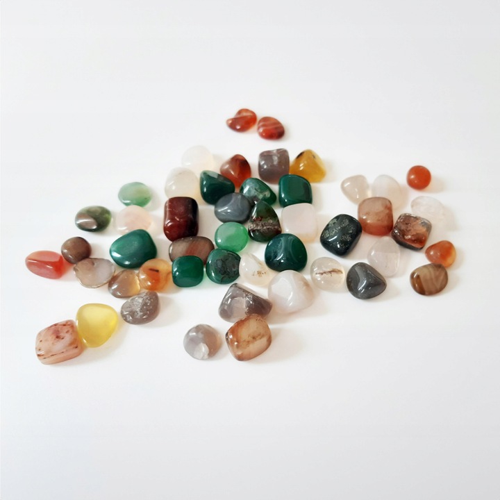 MANKALA - GRA LOGICZNA (KALAHA) - KOLOROWE KAMIENIE PÓŁSZLACHETNE! NOWOŚĆ!!