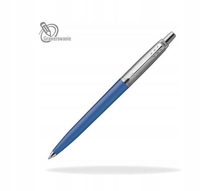 DŁUGOPIS PARKER JOTTER NIEBIESKI GRAWER ZAPASOWY WKŁAD GRATIS DO SZKOŁY
