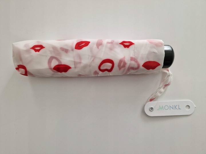 H&M MONKI PARASOL MAŁY ROZKŁADANY USTA