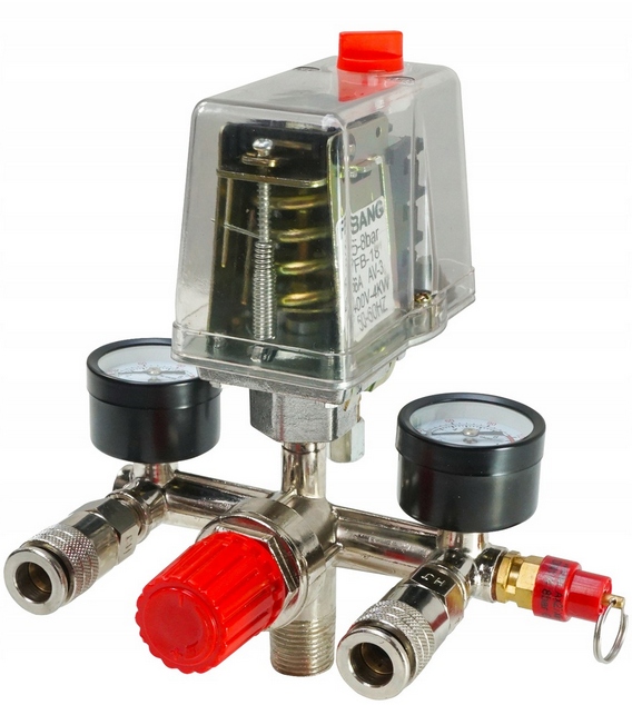 WYŁĄCZNIK CIŚNIENIOWY DO KOMPRESORA REDUKTOR 400V