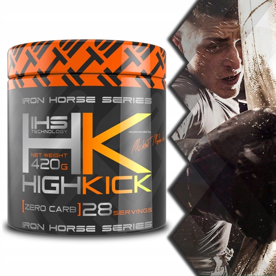 IRON HORSE HIGH KICK 420g DLA FIGHTEROW Pomarańcza