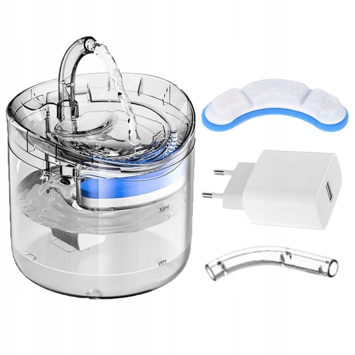 POIDŁO DLA ZWIERZĄT AUTOMATYCZNE DLA PSÓW KOTÓW 1800ML FONTANNA WODNA