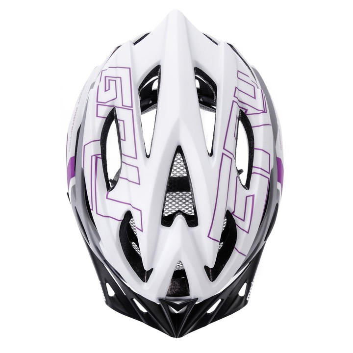 KASK ROWEROWY REGULOWANY METEOR GRUVER L 58-61cm siatka otwory wentylacyjne