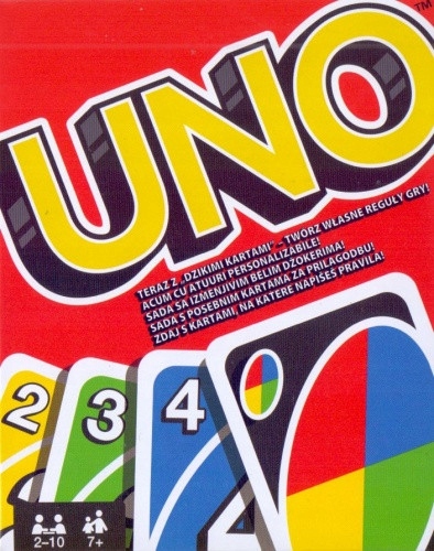 Mattel UNO KARTY DO GRY DLA DZIECI GRY RODZINNE GRY LOGICZNE DLA DZIECI