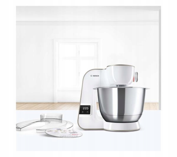 Robot kuchenny Bosch MUM5XW40 z wbudowaną wagą z Maszynką do mielenia