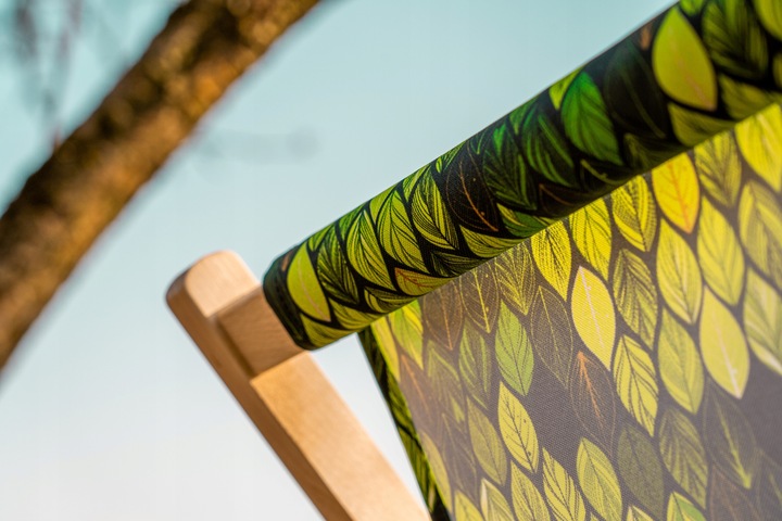 Płachta na leżak do ogrodu WZORY nadruk FULLPRINT PŁACHTA NA LEŻAK PLAŻOWY