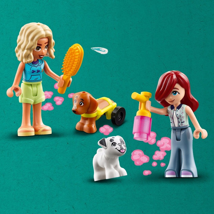 PREZENT LEGO dla 4, 5 latki FRIENDS 42635 Samochód do pielęgnacji psów +