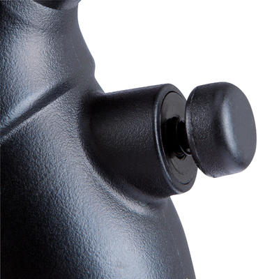 Pompka do sportów zespołowych Double action z manometrem i z wężykiem