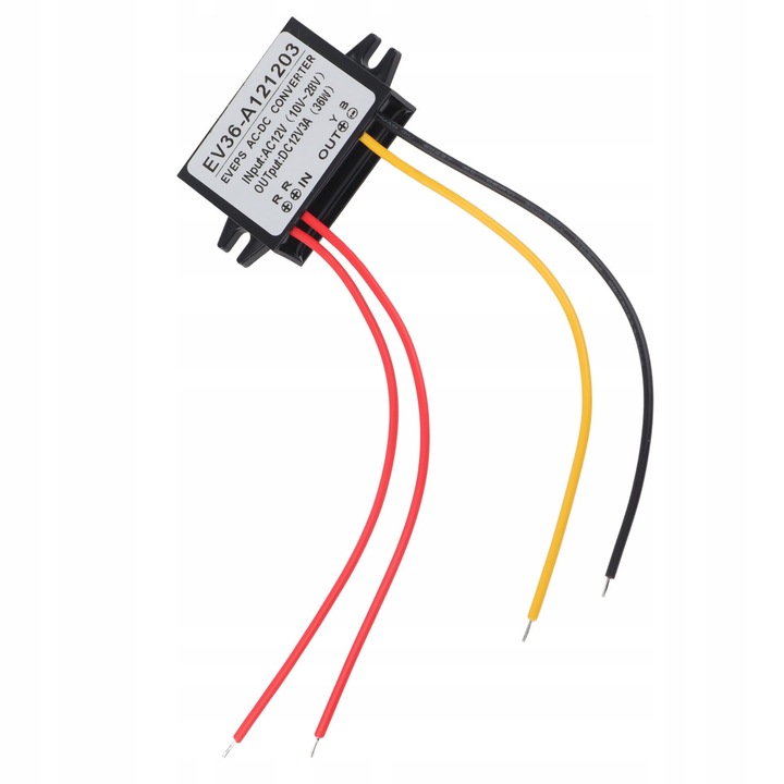3A AC 10-28V NA DC 12V REGULATOR KONWERTERA MOCY