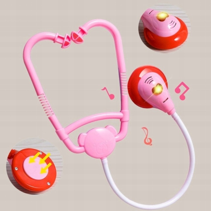 DUŻY ZESTAW LEKARSKI MAŁY LEKARZ DOKTOR W WALIZCE DENTYSTA AKCESORIA 75 EL