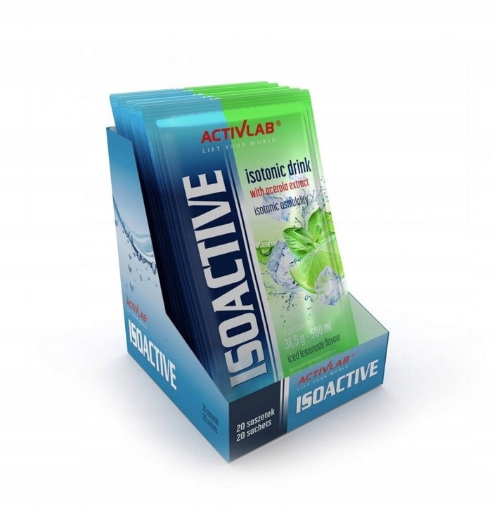 ACTIVLAB ISO ACTIVE 20x 31,5g IZOTONIK LEMONIADA x5