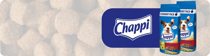 SUCHA KARMA CHAPPI 13,5KG DLA DOROSŁYCH PSÓW Z WOŁOWINĄ DROBIEM I WARZYWAMI