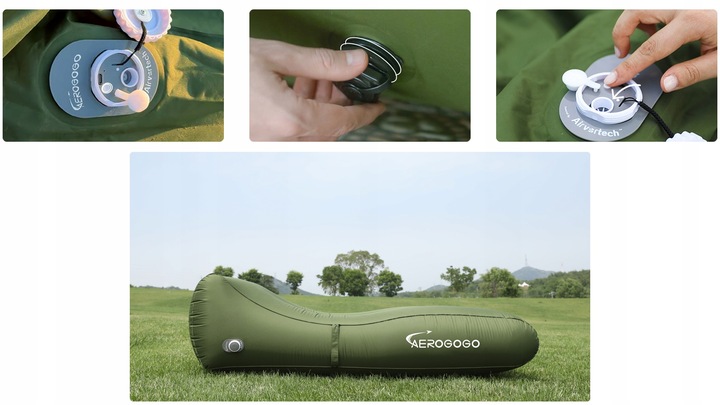 MATERAC LEŻAK automatycznie dmuchany AEROGOGO PS2