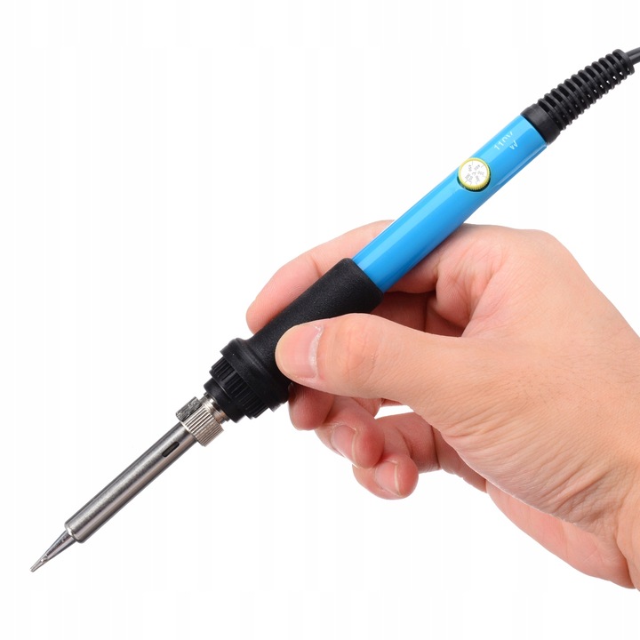 ZESTAW LUTOWNICZY LUTOWNICA PRECYZYJNA KOLBOWA Z REGULACJĄ TEMPERATURY 60W